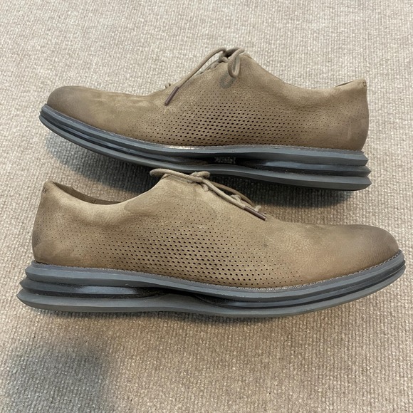 Cole Haan OriginalGrand Shoes Mens Size 13 M Brown Nubuck Derby Dress C33812 main image 6